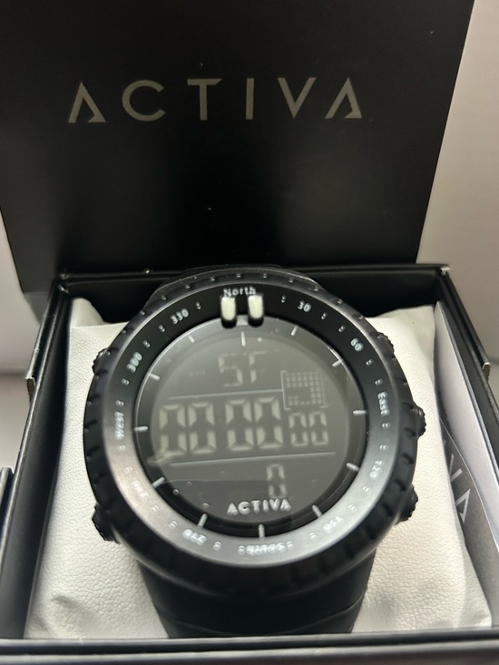 Activa Other - Activa Men’s Black Digital Sport Watch